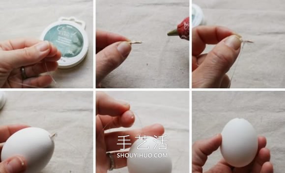 自制皺紋紙橡子和松果掛飾的方法圖解教程 -  itrip.net.cn
