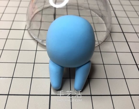 超輕粘土手工制作扮成小雞的娃娃圖解 -  itrip.net.cn