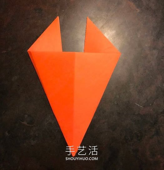 幼兒手工折紙狐貍的最簡單方法圖解 -  itrip.net.cn