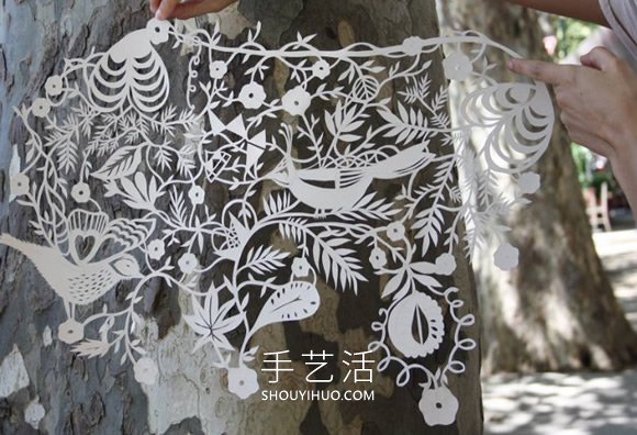 超現(xiàn)實奇幻紙雕作品！宛如怪誕童話森林 -  itrip.net.cn