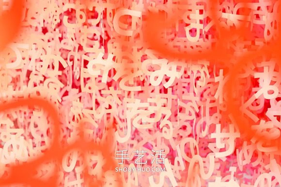 14萬個(gè)日文平假名紙片！制作出夢幻彩虹隧道 -  itrip.net.cn