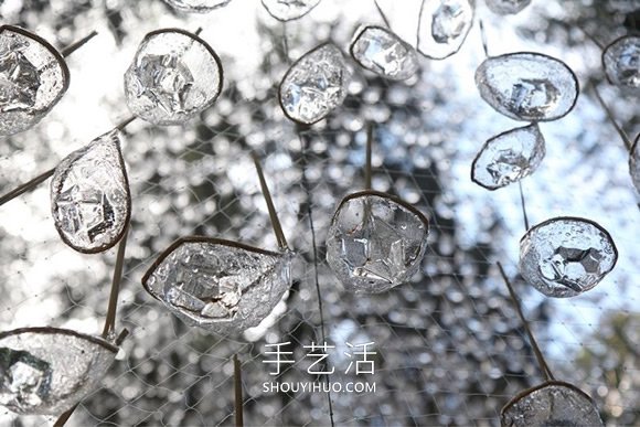 5000塑膠水滴DIY宛如絕美水晶吊燈的裝置藝術 -  itrip.net.cn