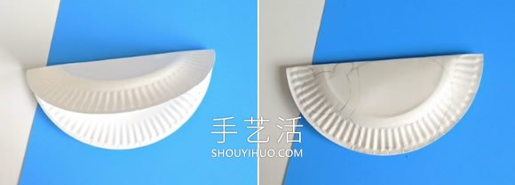 簡單紙盤手工制作搖擺北極熊的做法教程 -  itrip.net.cn