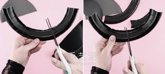 兒童手工制作紙盤大熊貓的做法教程 -  itrip.net.cn