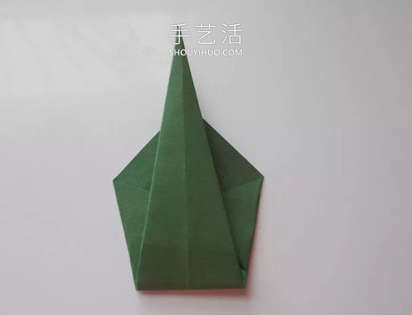 折紙制作母親節(jié)郁金香賀卡的做法教程 -  itrip.net.cn