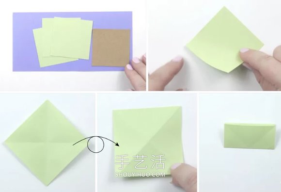 折紙圣誕樹 制作立體圣誕節(jié)賀卡的做法教程 -  itrip.net.cn