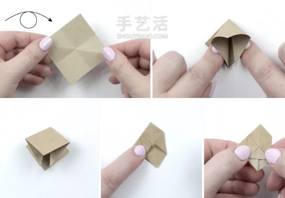 折紙圣誕樹 制作立體圣誕節(jié)賀卡的做法教程 -  itrip.net.cn