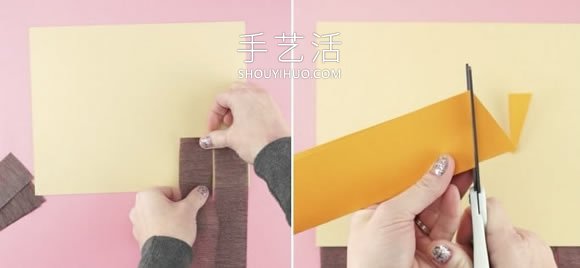兒童手工制作感恩節(jié)火雞風(fēng)向袋的做法教程 -  itrip.net.cn