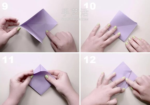 立體百合花怎么折的折法步驟詳細(xì)圖解 -  itrip.net.cn
