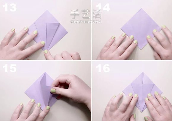 立體百合花怎么折的折法步驟詳細(xì)圖解 -  itrip.net.cn