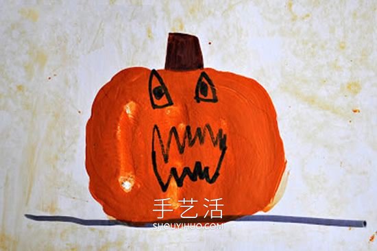 自制南瓜生長(zhǎng)周期萬(wàn)圣節(jié)卡片的方法圖解教程 -  itrip.net.cn