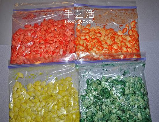 幼兒園手工制作南瓜籽玉米的做法教程 -  itrip.net.cn