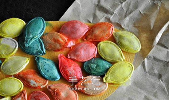 幼兒園手工制作南瓜籽玉米的做法教程 -  itrip.net.cn
