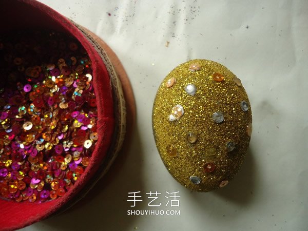 自制復(fù)活節(jié)水泥彩蛋禮物的方法圖解教程 -  itrip.net.cn