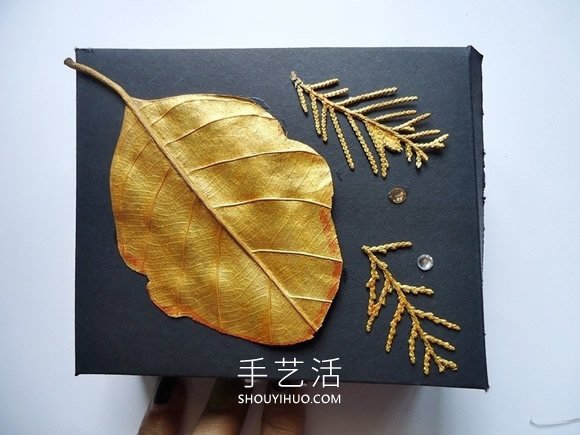 卡紙手工制作戒指收納盒的做法教程 -  itrip.net.cn