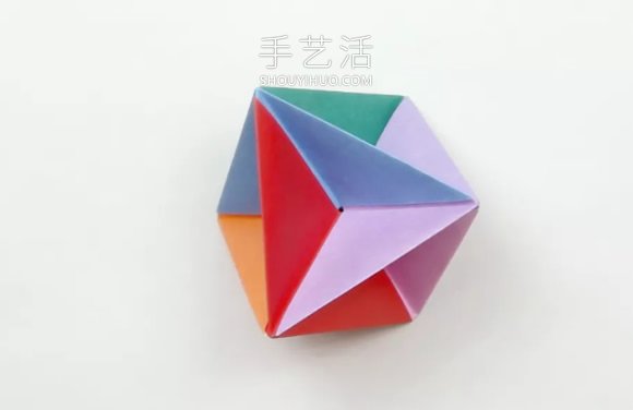 兒童折紙吹氣旋轉玩具的折法圖解教程 -  itrip.net.cn