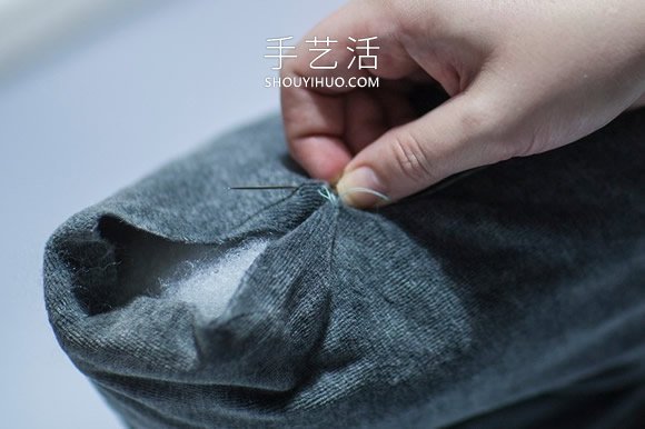 舊運動褲改造制作愛心墊子的方法圖解 -  itrip.net.cn
