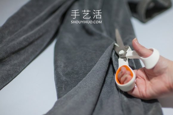 舊運動褲改造制作愛心墊子的方法圖解 -  itrip.net.cn