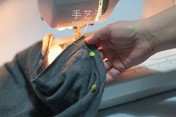 舊運動褲改造制作愛心墊子的方法圖解 -  itrip.net.cn