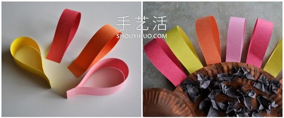 超簡單手工紙盤火雞的做法圖片教程 -  itrip.net.cn