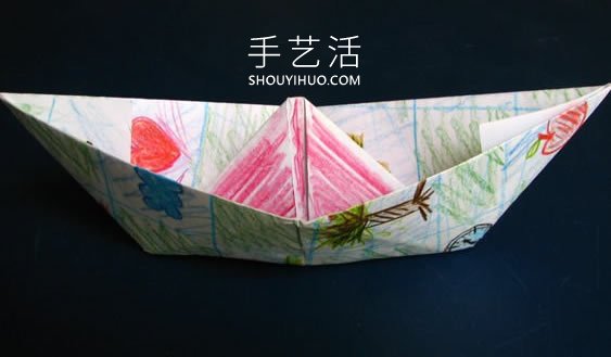 最簡單小船的折紙方法步驟圖解 -  itrip.net.cn