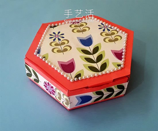 六角禮品盒的制作方法圖解教程 -  itrip.net.cn