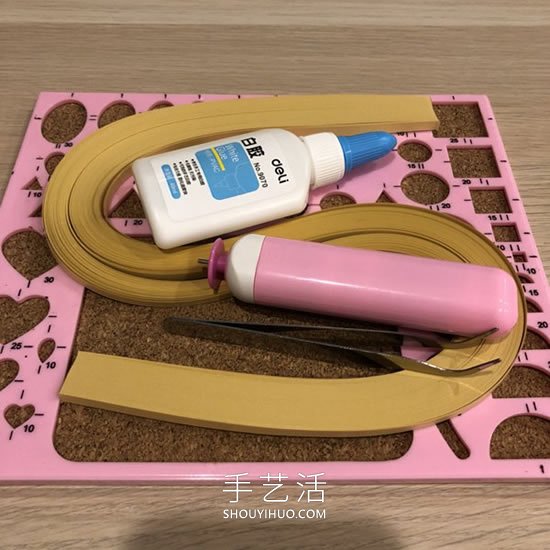 衍紙麥穗手工制作方法圖解教程 -  itrip.net.cn