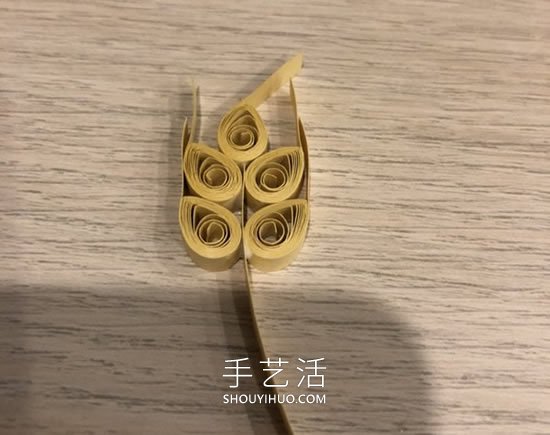 衍紙麥穗手工制作方法圖解教程 -  itrip.net.cn