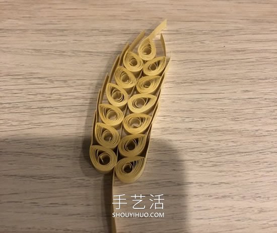 衍紙麥穗手工制作方法圖解教程 -  itrip.net.cn