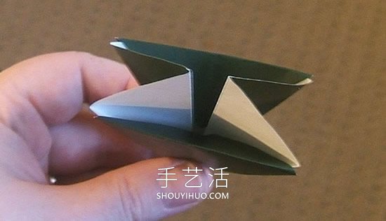 簡單折紙立體圣誕樹的折法詳細步驟圖 -  itrip.net.cn