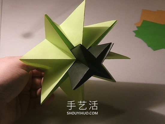 簡單折紙立體圣誕樹的折法詳細步驟圖 -  itrip.net.cn