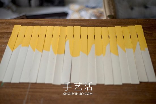 油漆棒簡單手工改造燈罩的做法教程 -  itrip.net.cn
