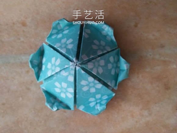 簡單折紙漂亮雨傘的折法圖解教程 -  itrip.net.cn