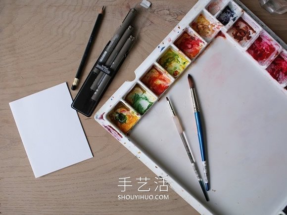 自制手繪生日卡片的方法圖解教程 -  itrip.net.cn