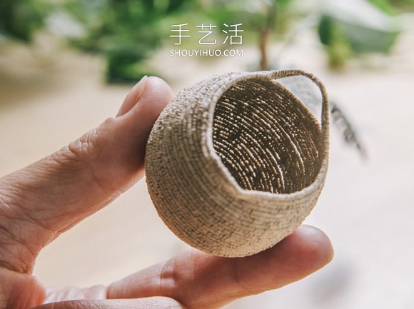 可以用兩根手指夾住的驚人手工紙藝盆栽作品 -  itrip.net.cn