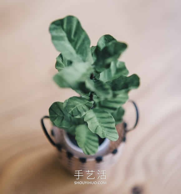 可以用兩根手指夾住的驚人手工紙藝盆栽作品 -  itrip.net.cn