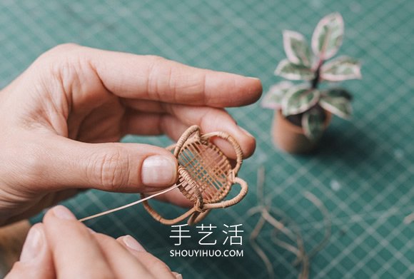 可以用兩根手指夾住的驚人手工紙藝盆栽作品 -  itrip.net.cn