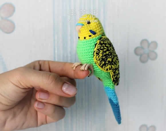 栩栩如生的鳥兒！手工鉤織精致小鳥作品圖片 -  itrip.net.cn