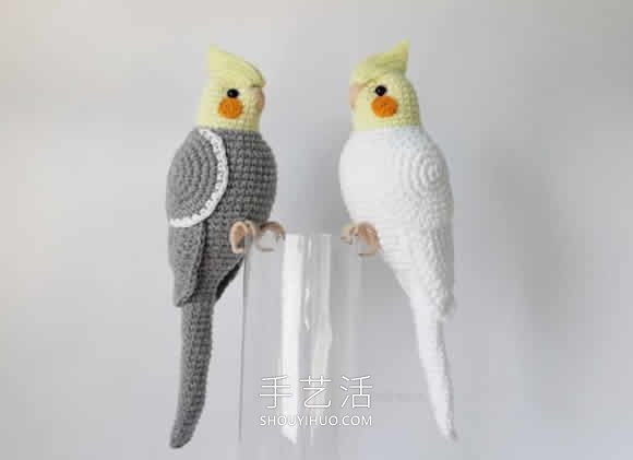 栩栩如生的鳥兒！手工鉤織精致小鳥作品圖片 -  itrip.net.cn
