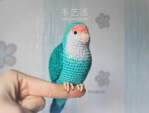 栩栩如生的鳥兒！手工鉤織精致小鳥作品圖片 -  itrip.net.cn