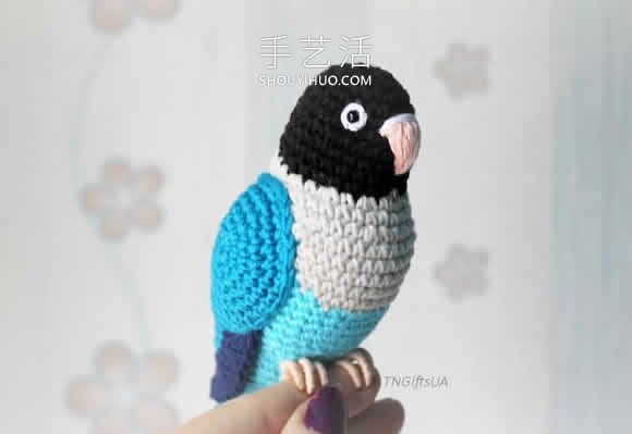 栩栩如生的鳥兒！手工鉤織精致小鳥作品圖片 -  itrip.net.cn