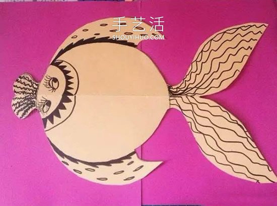 兒童手工制作年年有余掛飾的做法教程 -  itrip.net.cn