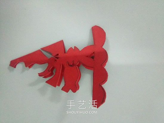春節(jié)團花剪紙的折疊方法和剪紙方法圖解 -  itrip.net.cn
