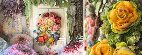 超薄紙張做成巨型花朵！栩栩如生的浪漫世界 -  itrip.net.cn