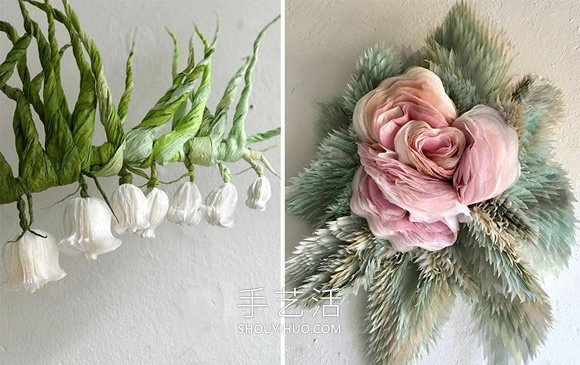 超薄紙張做成巨型花朵！栩栩如生的浪漫世界 -  itrip.net.cn