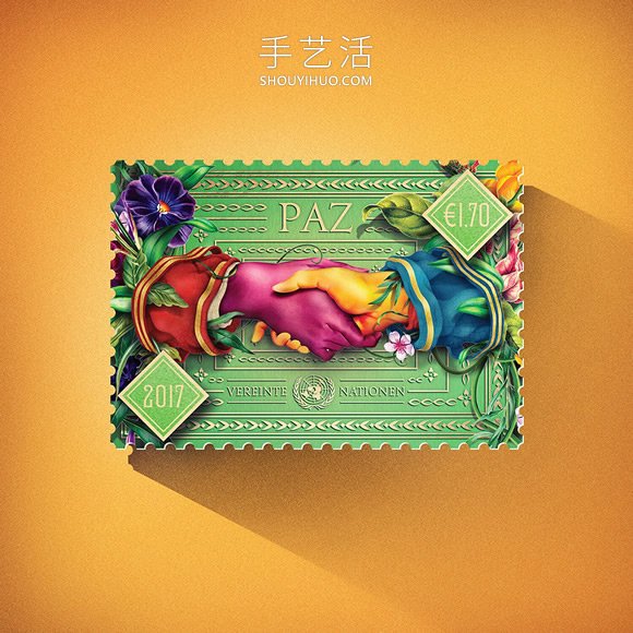 超想收藏的國際和平日郵票！絕美異域風(fēng)情設(shè)計(jì) -  itrip.net.cn