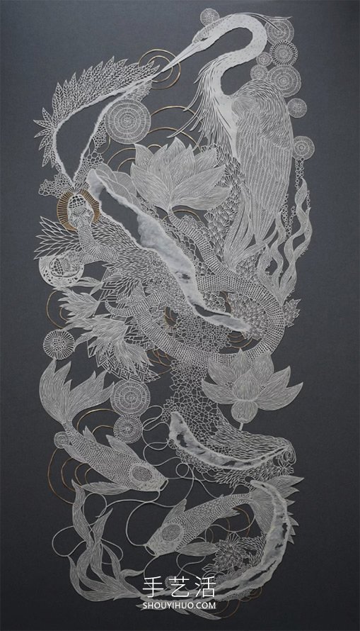 薄如蟬翼的精致宣紙雕！躍然紙上的手工創(chuàng)作 -  itrip.net.cn