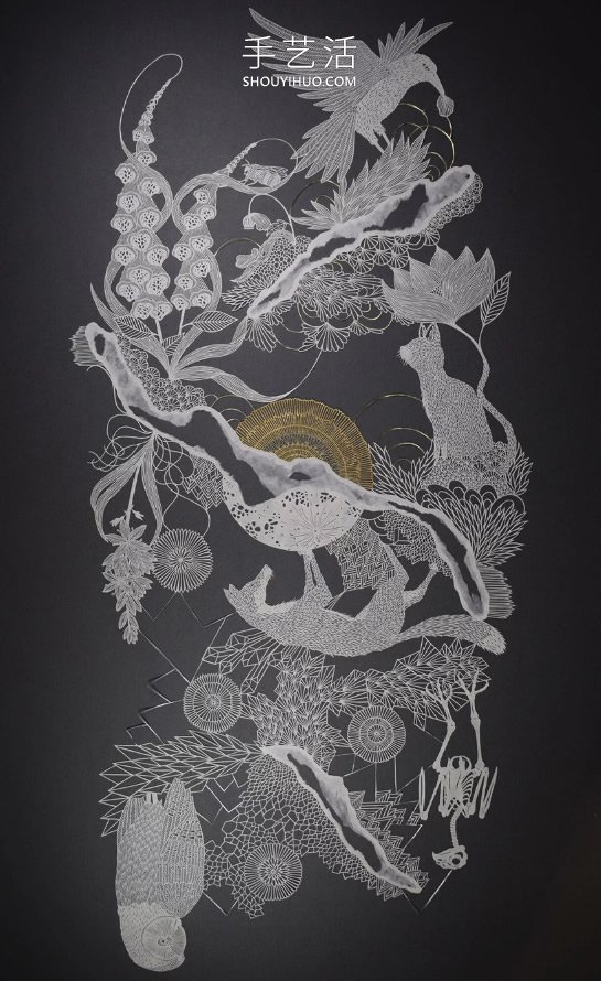 薄如蟬翼的精致宣紙雕！躍然紙上的手工創(chuàng)作 -  itrip.net.cn