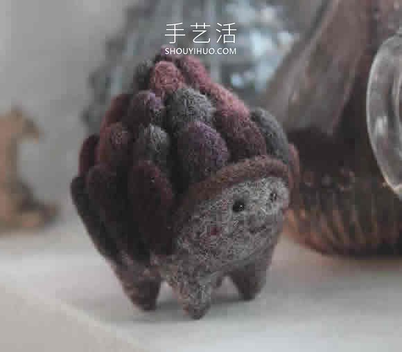 可愛(ài)的羊毛氈生物！看起來(lái)像是來(lái)自魔法林地 -  itrip.net.cn