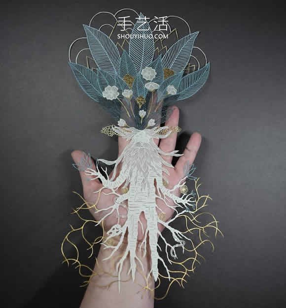 單張紙上雕刻！具有驚人細(xì)節(jié)的紙雕作品 -  itrip.net.cn